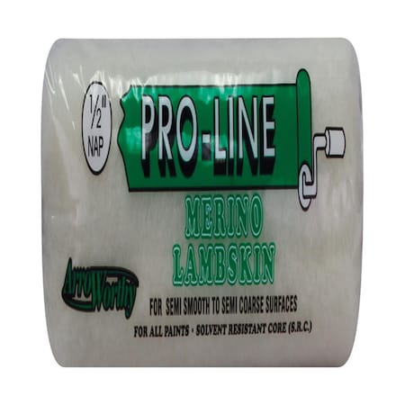 Defenseguard 9 x 9 in. Paint Roller Cover for Semi-Smooth to Semi-Coarse, White DE3307987